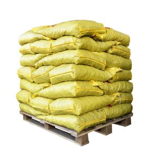 Charbon 100 % anthracite noisette 12-22 mm brillant et sans poussière – Palette de 40 sacs de 25 kg