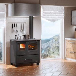 Cuisinière à bois compacte LA NORDICA Family.16 7,5 kW – cuisine traditionnelle, Flamme Verte 7*