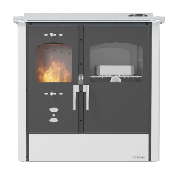 Cuisinière à bois LINCAR Omega 8,4 kW – four 41 L, rendement 89,5 %, livrée complète – Image 5