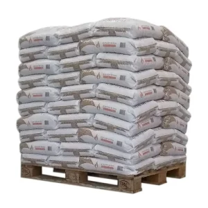 Granulés de bois SunPower certifiés NF, DIN Plus et EN Plus A1 – Palette de 70 sacs de 15 kg