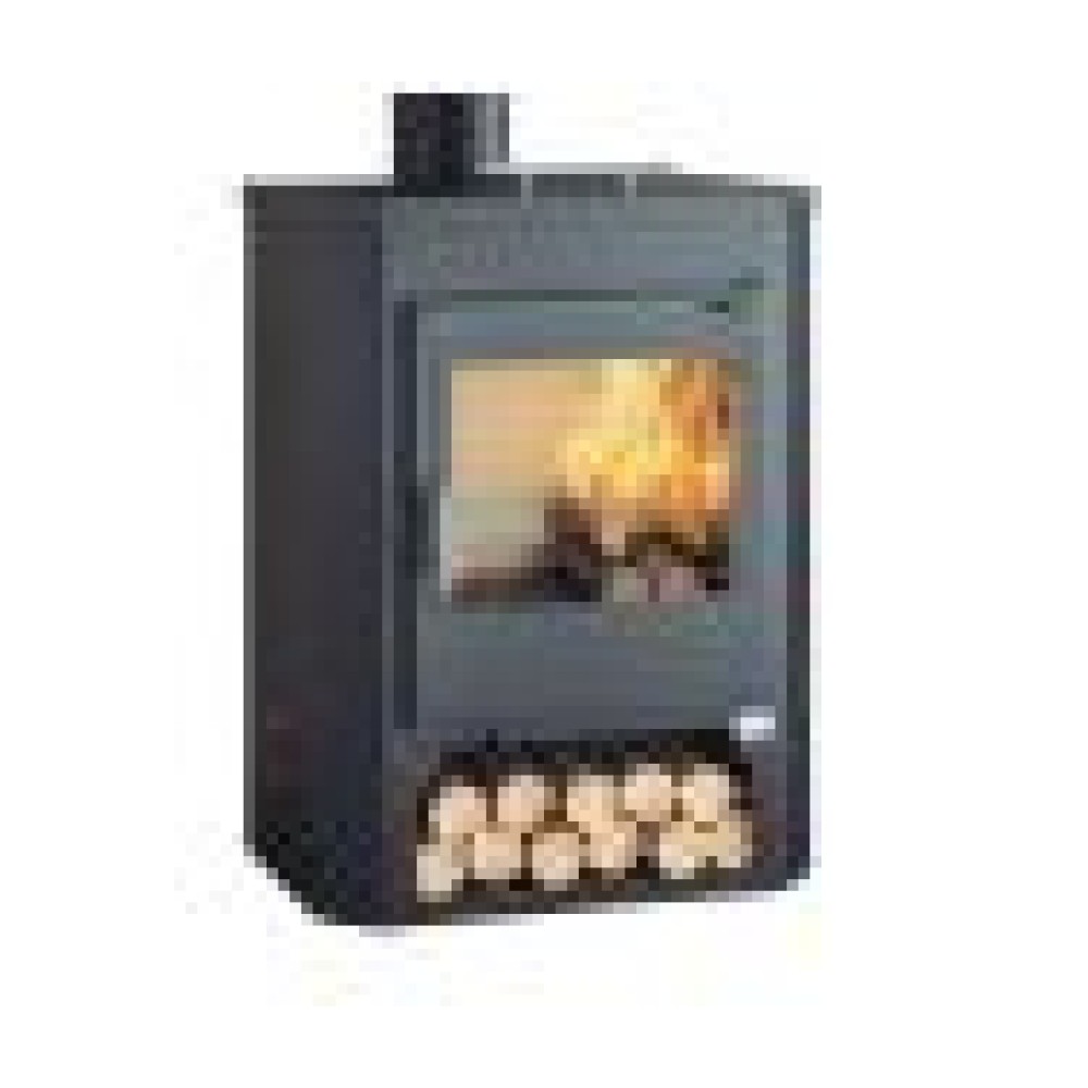Poêle à bois FIREMATIC Tampa 11,3 kW avec chauffe-plat – sortie arrière, rendement 82 % – Image 3