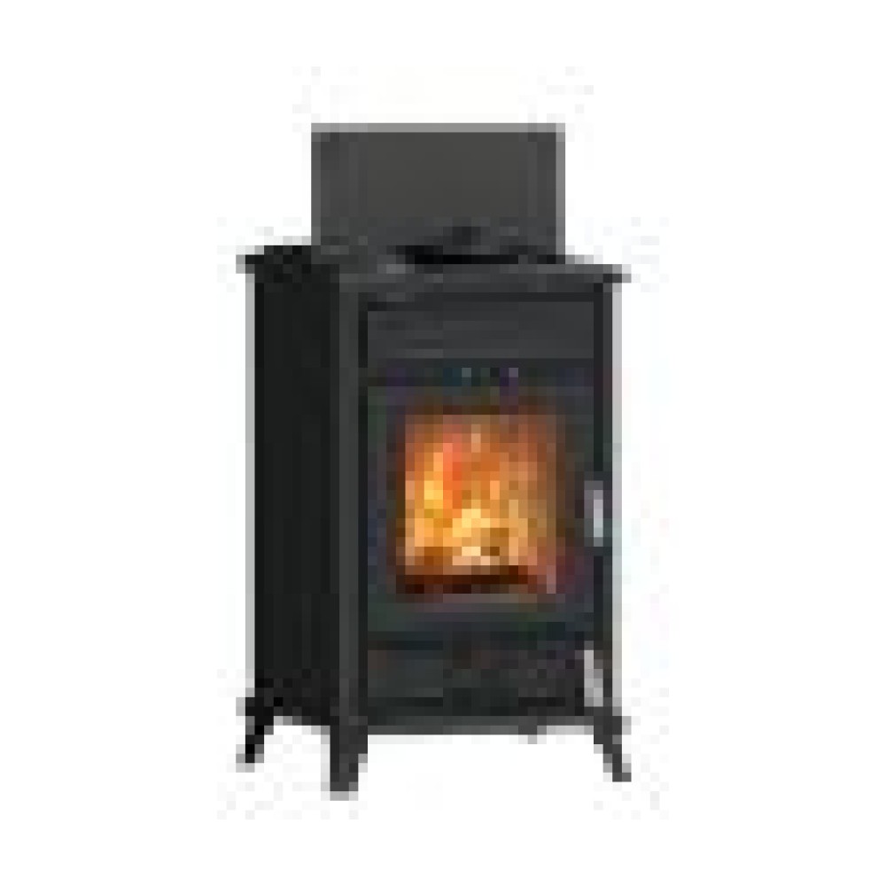 Poêle à bois en fonte THERMOROSSI Filò Evo 10,8 kW – design élégant, bûches 33 cm, A+ – Image 7