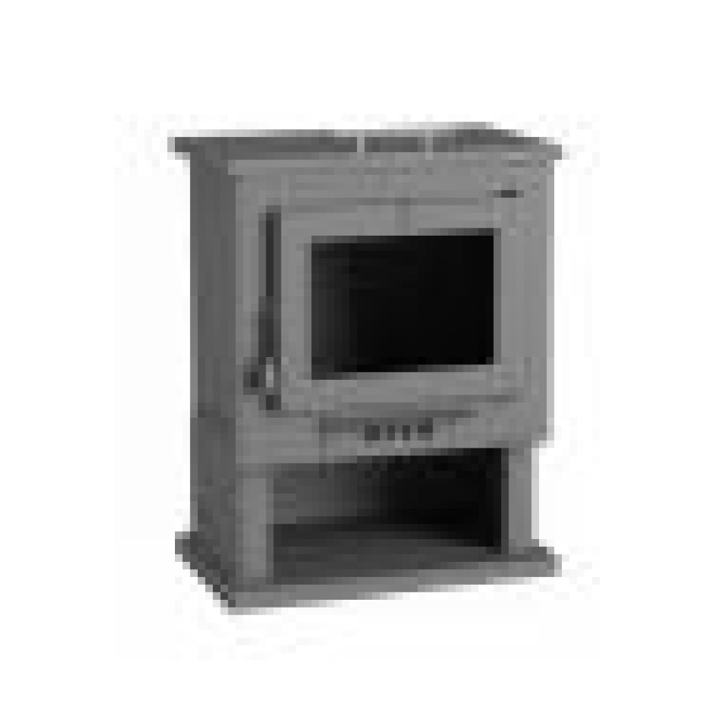 Poêle à bois FIREMATIC Utha 11,2 kW – chauffe-plat, sortie arrière, bûches 55 cm – Image 5