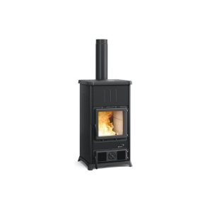 Poêle à bois grand volume LA NORDICA Concita.16 Steel 11,8 kW – 338 m³, rendement 85,6 %