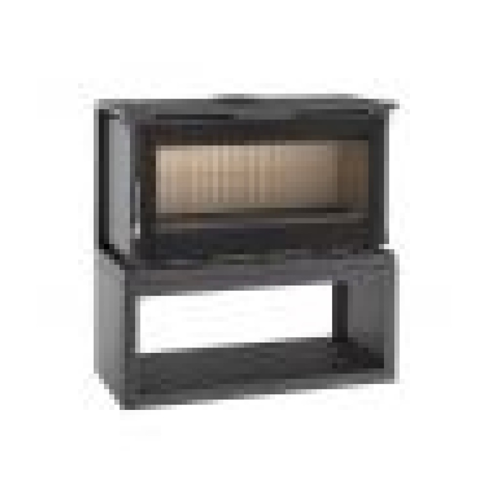 Poêle à bois raccordable à l'air FIREMATIC Toronto S 12,6 kW – bûches 62 cm, 335 m³ – Image 4