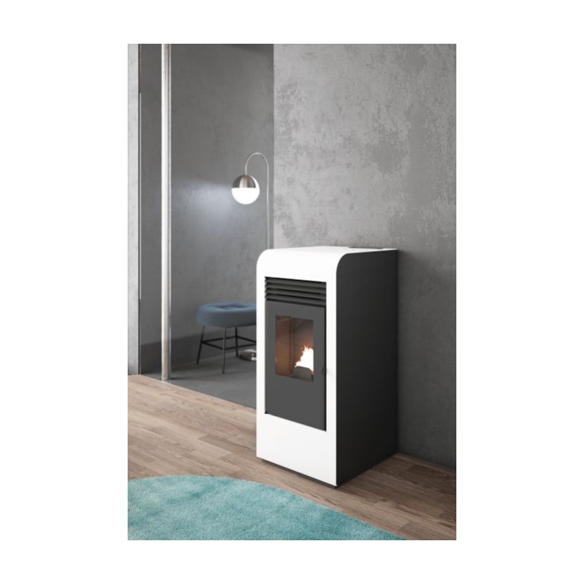 Poêle à granulés léger PUNTO FUOCO Giada 8 kW – 50 kg, sortie arrière ou supérieure – Image 5