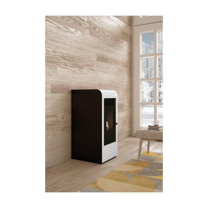Poêle à granulés léger PUNTO FUOCO Giada 8 kW – 50 kg, sortie arrière ou supérieure – Image 7