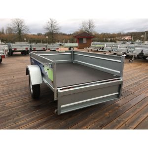 Remorque bagagère Lider Cadix 42310 205 x 132 cm – PTAC 750 kg avec permis B