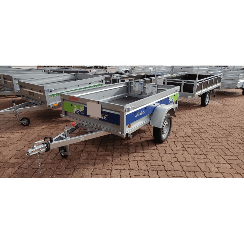 Remorque bagagère compacte Lider Saragos 42220 – acier galvanisé, 500 kg sans carte grise – Image 4