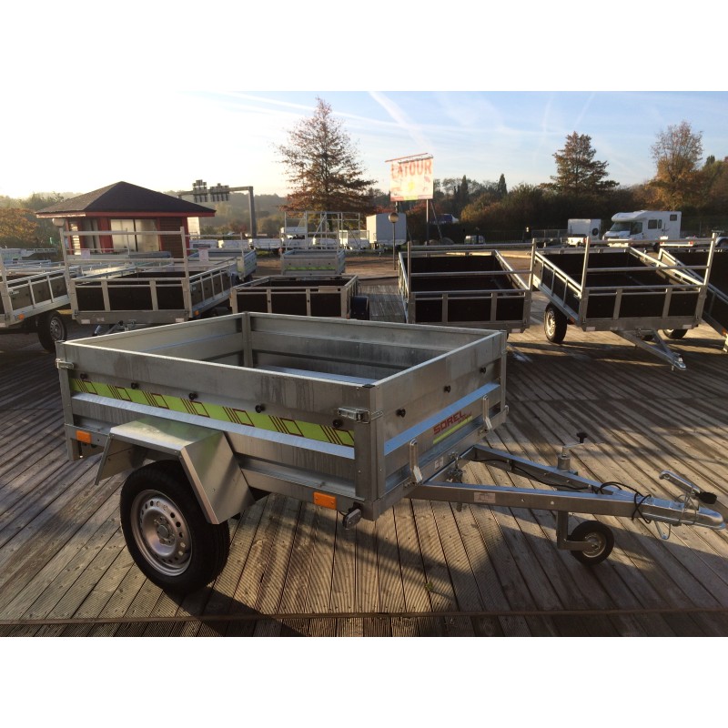 Remorque bagagère SOREL Rustique R170 – format intermédiaire renforcé, sans carte grise – Image 8