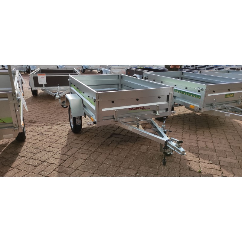 Remorque bagagère SOREL Rustique R200 196 x 124 x 40 cm – modulable en plateau, sans carte grise – Image 6