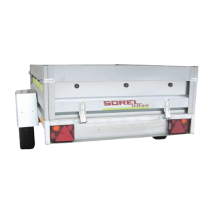 Remorque bagagère SOREL Rustique R253 253 x 129 cm simple essieu – suspension 750 kg