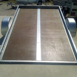 Grand plateau basculant Erde Expert PLM 170 300 x 170 cm – compas à gaz, renfort central