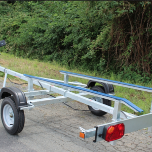 Remorque porte-bateau légère SUNWAY SW220MP12 4,40 m – moyeu bain d'huile, 100 kg à vide